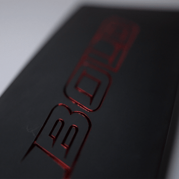 Red Fork Covers - Full Set (Blacked Out Forks)