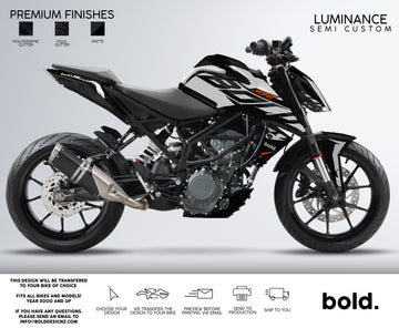 LUMINANCE - KTM DUKE Graphics kit