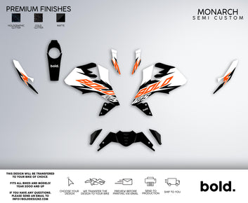 MONARCH - KTM DUKE Graphics kit
