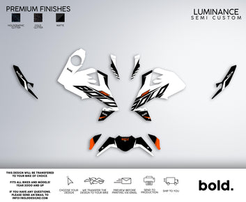 LUMINANCE - KTM DUKE Graphics kit