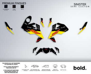 SINISTER - KTM DUKE Graphics kit