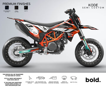 KODE - KTM SMC 690 Graphics kit