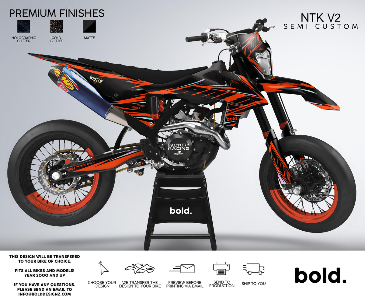 NTK V2 - Chrome Graphics kit – Bolddesignz