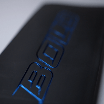 Blue Fork Covers - Full Set (Blacked Out Forks)