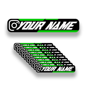 Instagram Tag Stickers x10 (Custom Name)