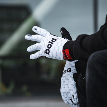 bold. AIRFORCE MX GLOVES - White Edition