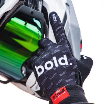 bold. AIRFORCE MX GLOVES - Stealth Edition
