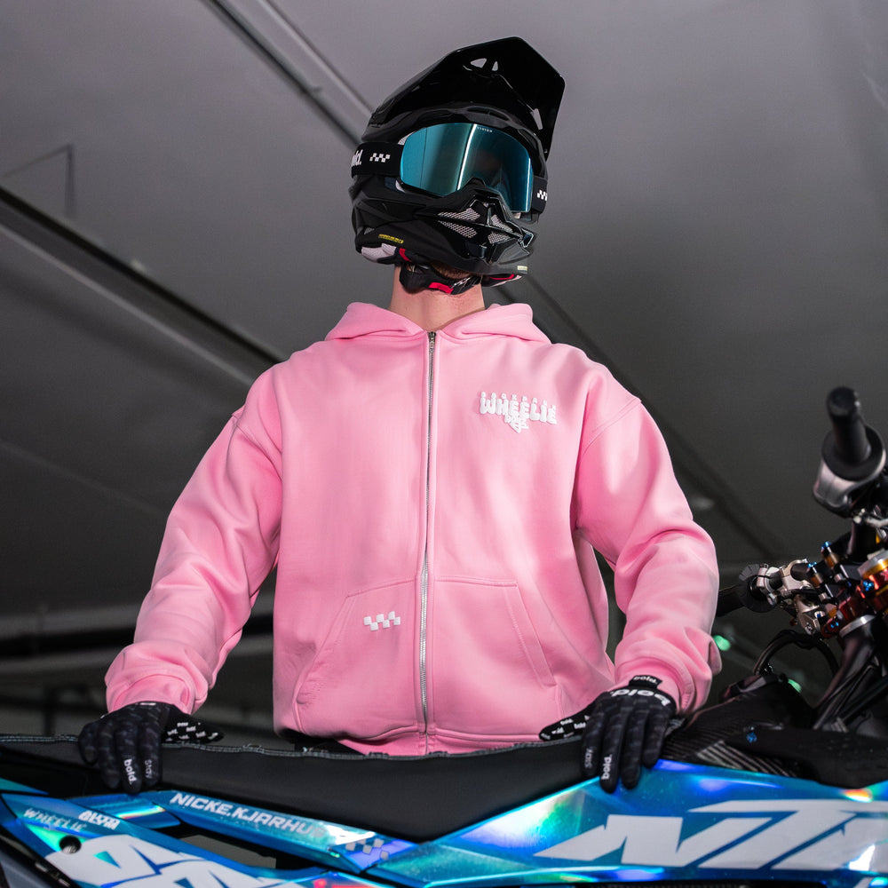 BPWB Light Pink Honk 4 Wheelie Hoodie (oversize fit)