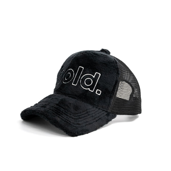 ◆ARCHIVE BOLD◆ BOLD TRUCKER MESH CAP BLACK AB24SPCP005BK Archive Bold X Diadora] SYMBOL LOGO TRUCKER CAP (BLACK