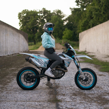 bold. Aqua Hoodie (Oversize fit)