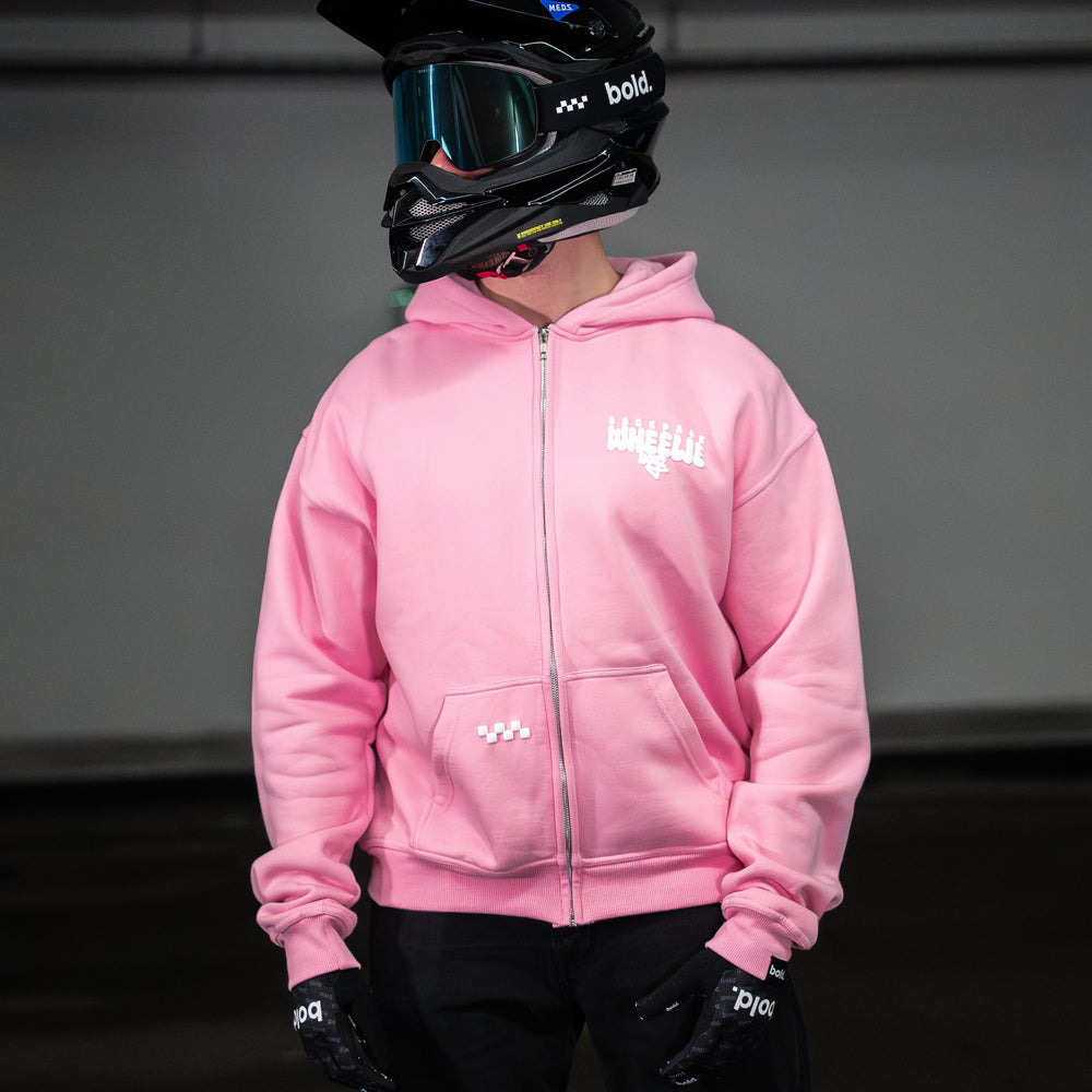 BPWB Light Pink Honk 4 Wheelie Hoodie (oversize fit)