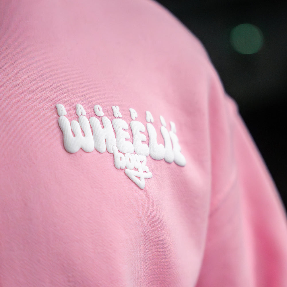 BPWB Light Pink Honk 4 Wheelie Hoodie (oversize fit)