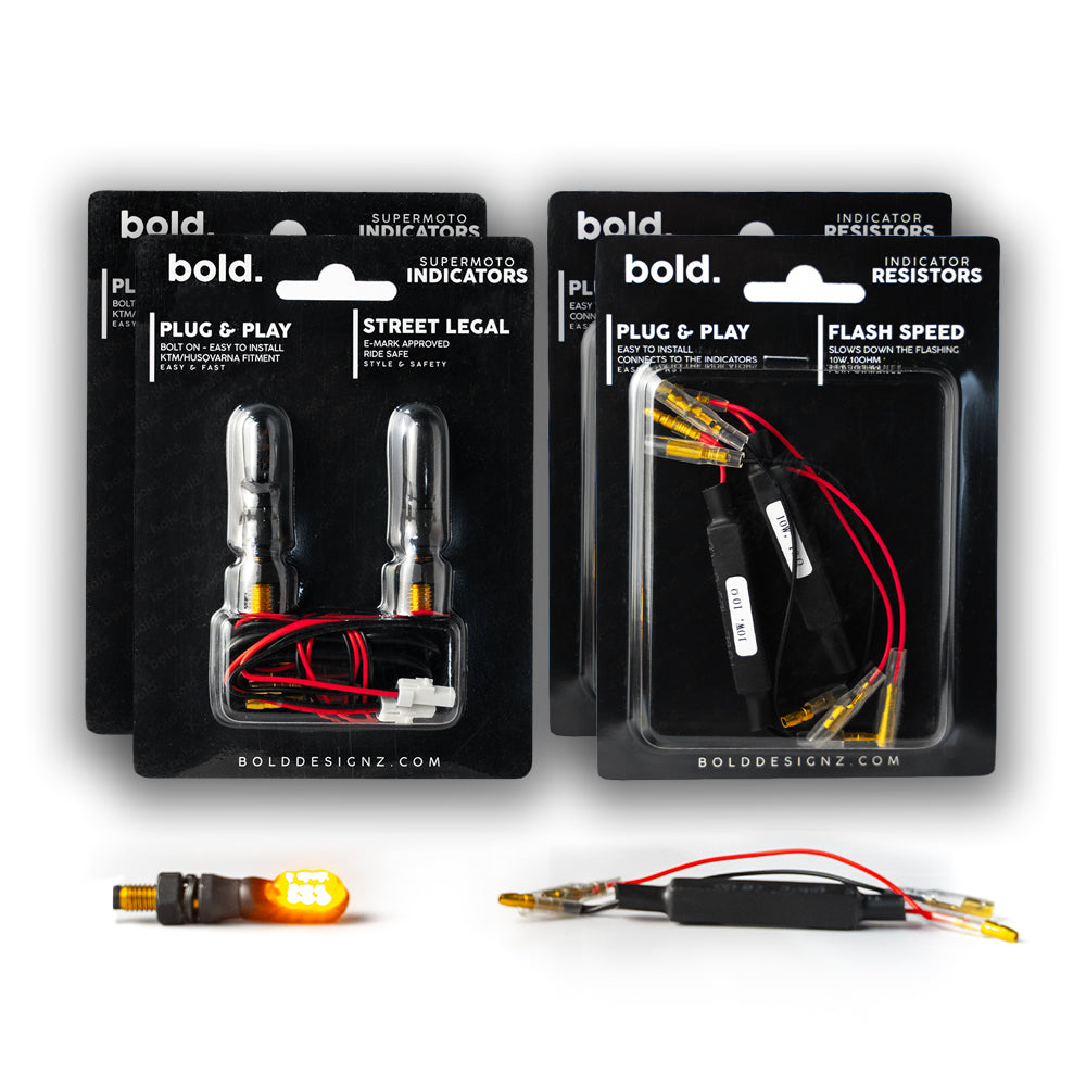 Supermoto Indicators & Resistors
