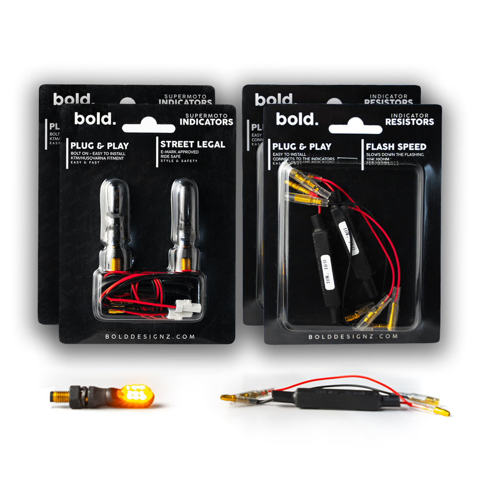 Supermoto Indicators & Resistors