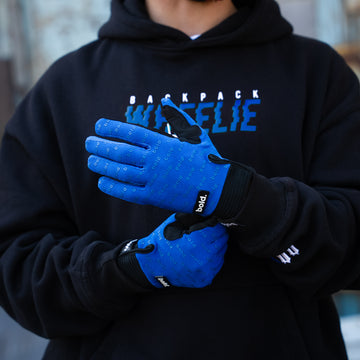 bold. Blue SWIFT MX GLOVES