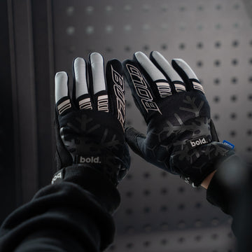 bold. Arctic Winter Supermoto Gloves (Limited Edition)