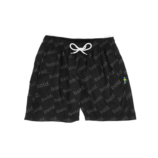 bold. Ocean Swim Pants Black