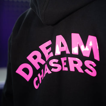 bold. Dream Chaser Pink Hoodie (oversize fit)