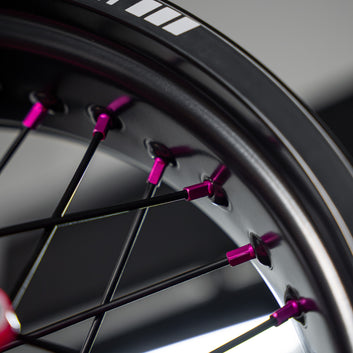 SMPRO Pink/Black | 50/50 - Supermoto Wheelset