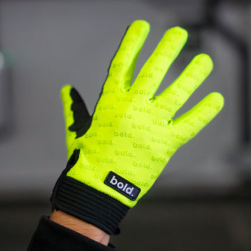 bold. Fluo Yellow SWIFT MX GLOVES