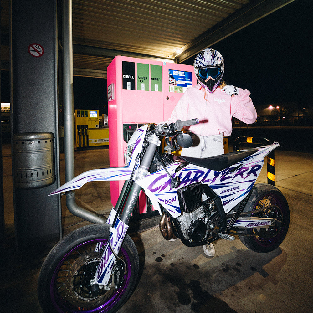 BPWB Light Pink Honk 4 Wheelie Hoodie (oversize fit)