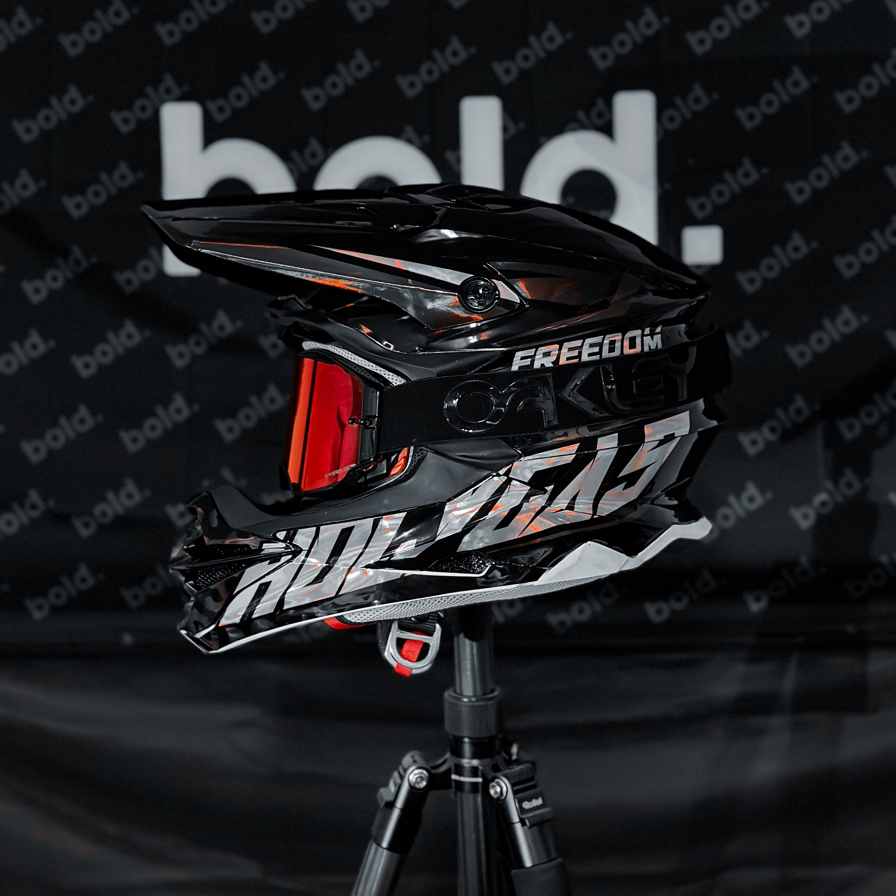 Full Custom Helmet Graphics - Bolddesignz