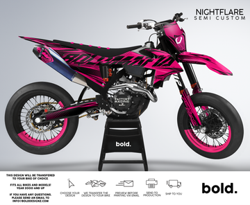 NIGHTFLARE - Graphics kit (Recommended with Full Fluo Base)