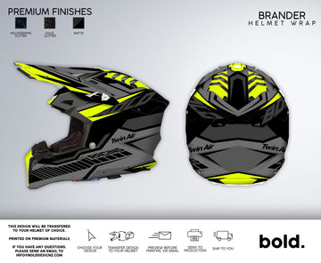 BRANDER Helmet Wrap Bolddesignz - Main Image