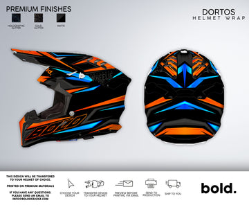DORTOS Helmet Wrap Bolddesignz - Main Image