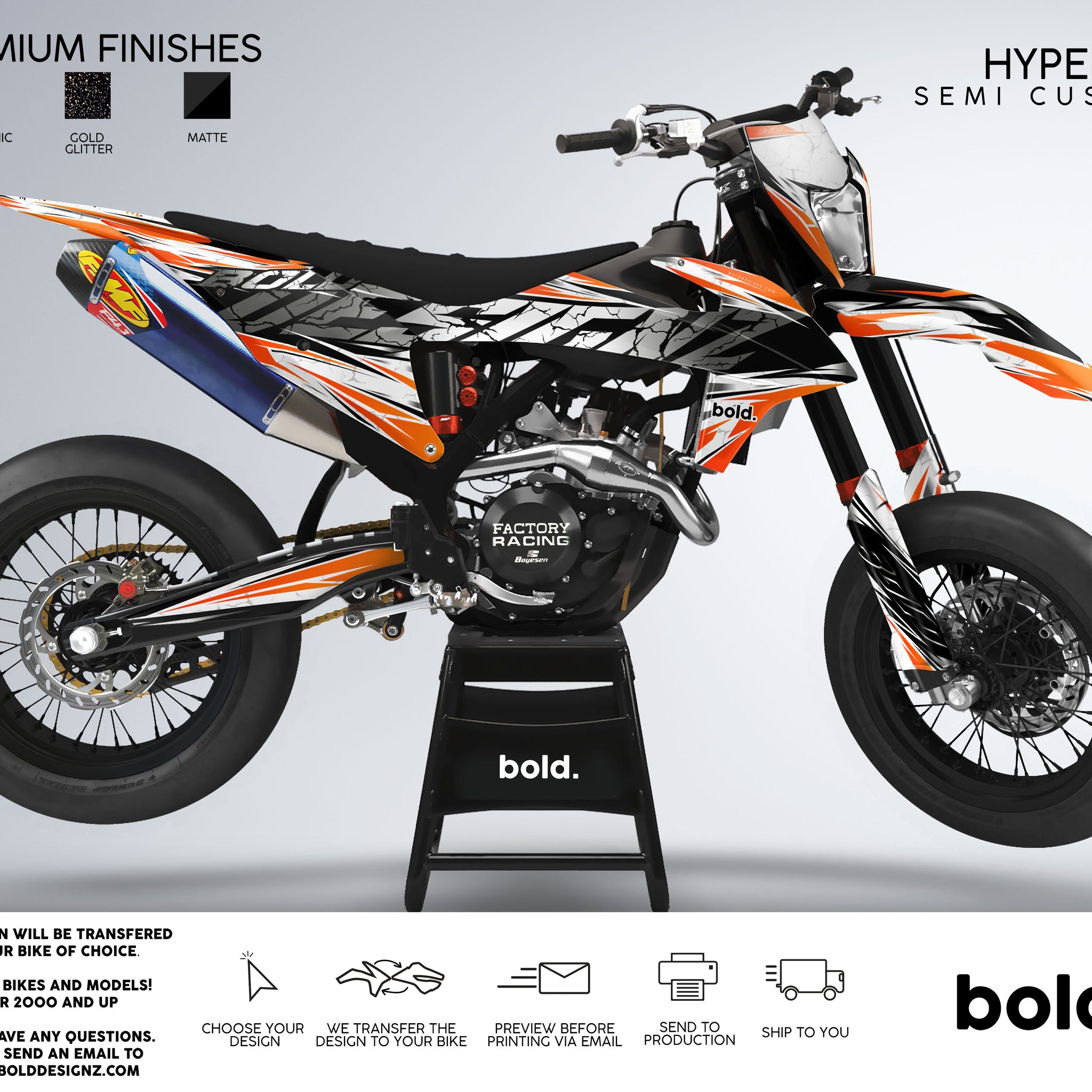 HYPER - Graphics kit - Bolddesignz