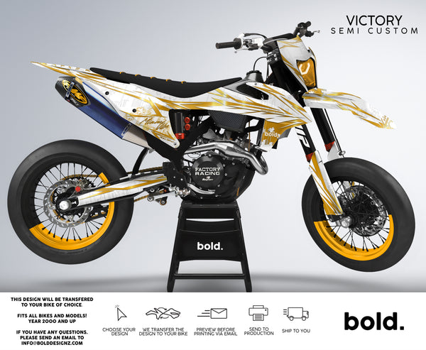 アライ オフヘル V-cross2 VICTORY CUSTOM PAINT VICTORY - Graphics kit