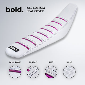 bold. Full Custom Seat Cover