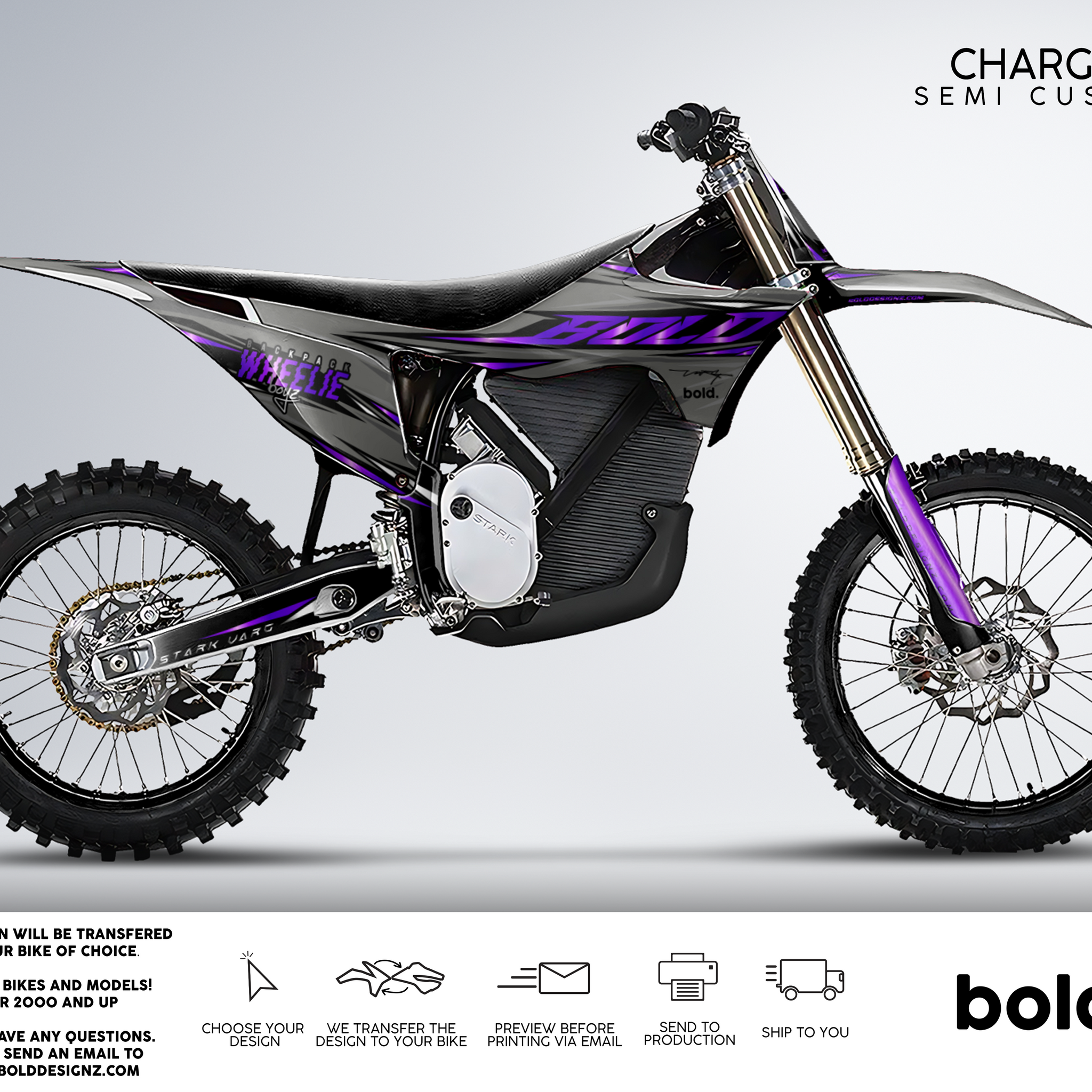 CHARGED - STARK VARG Graphics kit