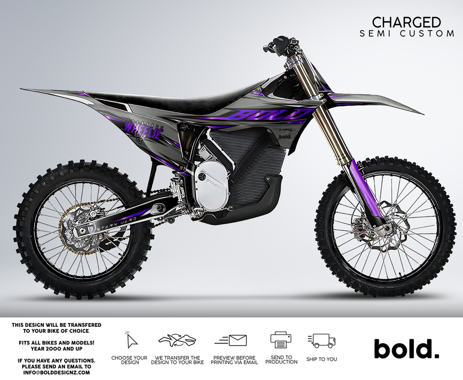 CHARGED - STARK VARG Graphics kit - Bolddesignz