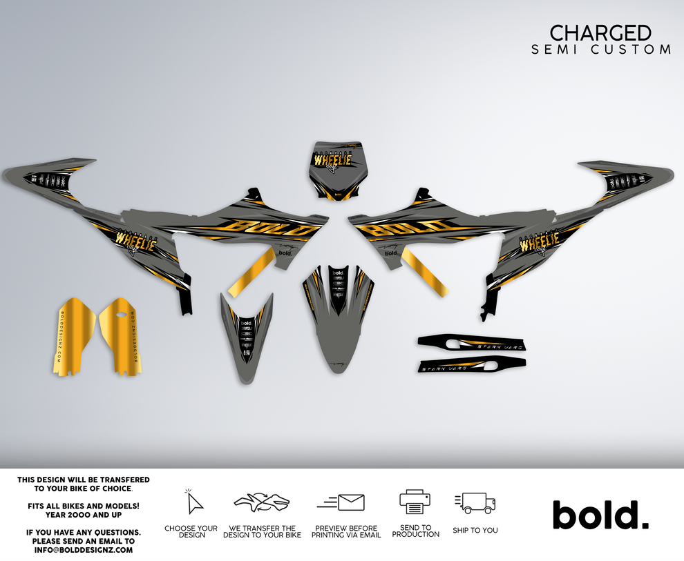 CHARGED - STARK VARG Graphics kit