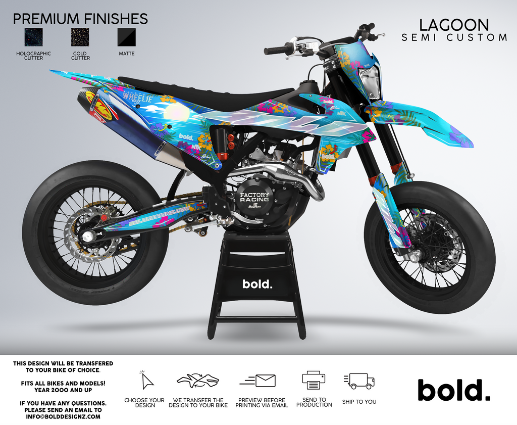 Simi Graphics All Semi Custom Graphics - Supermoto & Motocross Decor Page 3 - Bolddesignz