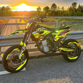 701 Style 50/50 Supermoto Wheel Graphics - Wheel Wraps