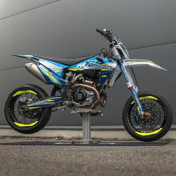 701 Style 50/50 Supermoto Wheel Graphics - Wheel Wraps