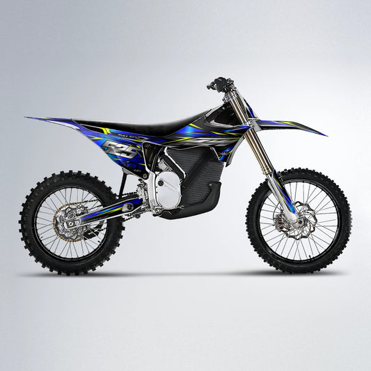 ADVANCE Stark Varg MX motocross graphics kit in Blue