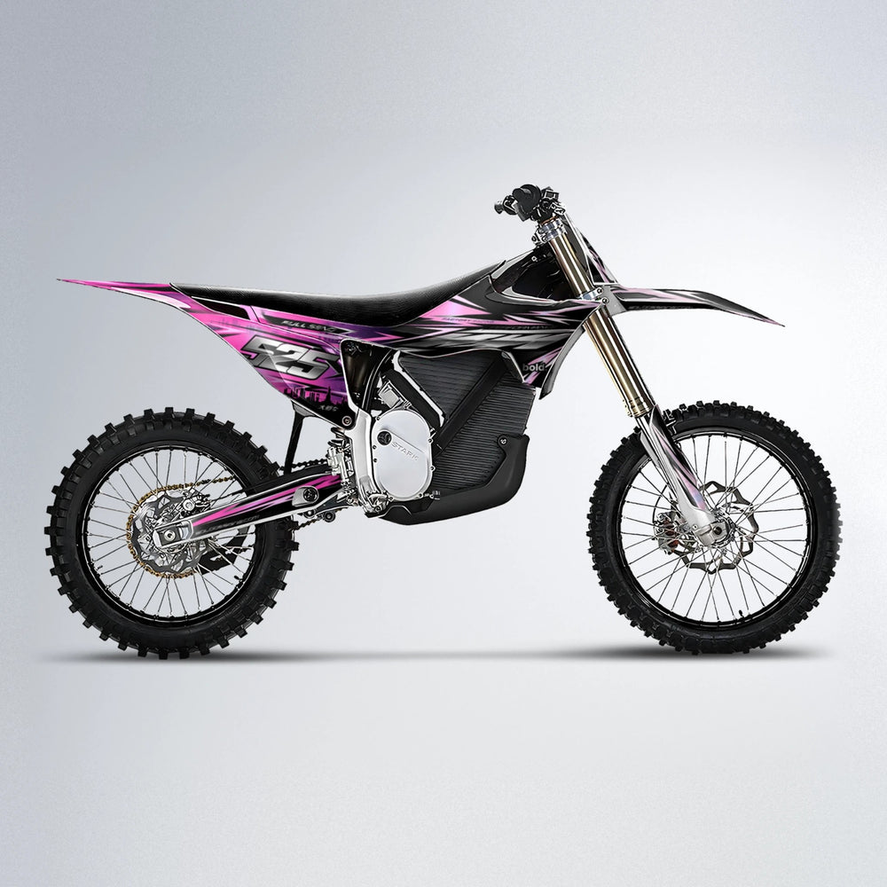 ADVANCE Stark Varg MX motocross graphics kit in Flamingo