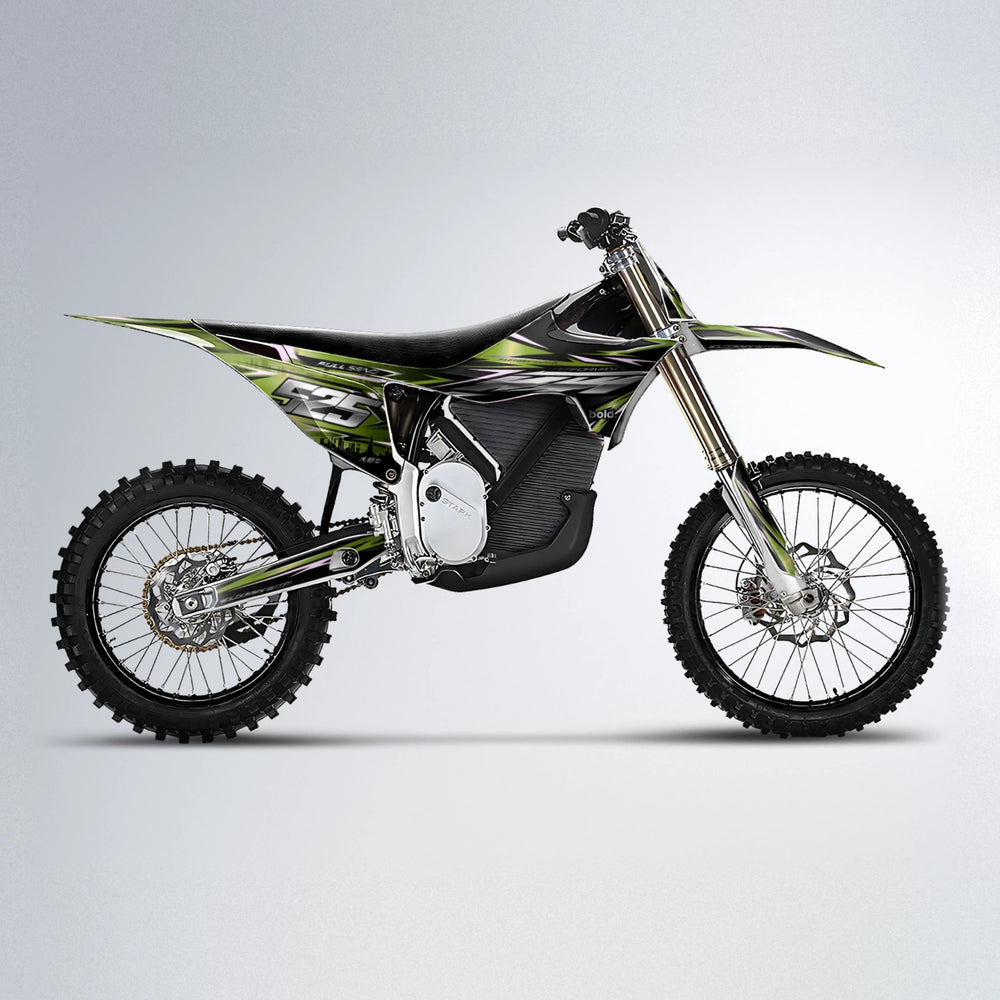 ADVANCE Stark Varg MX motocross graphics kit in Olive