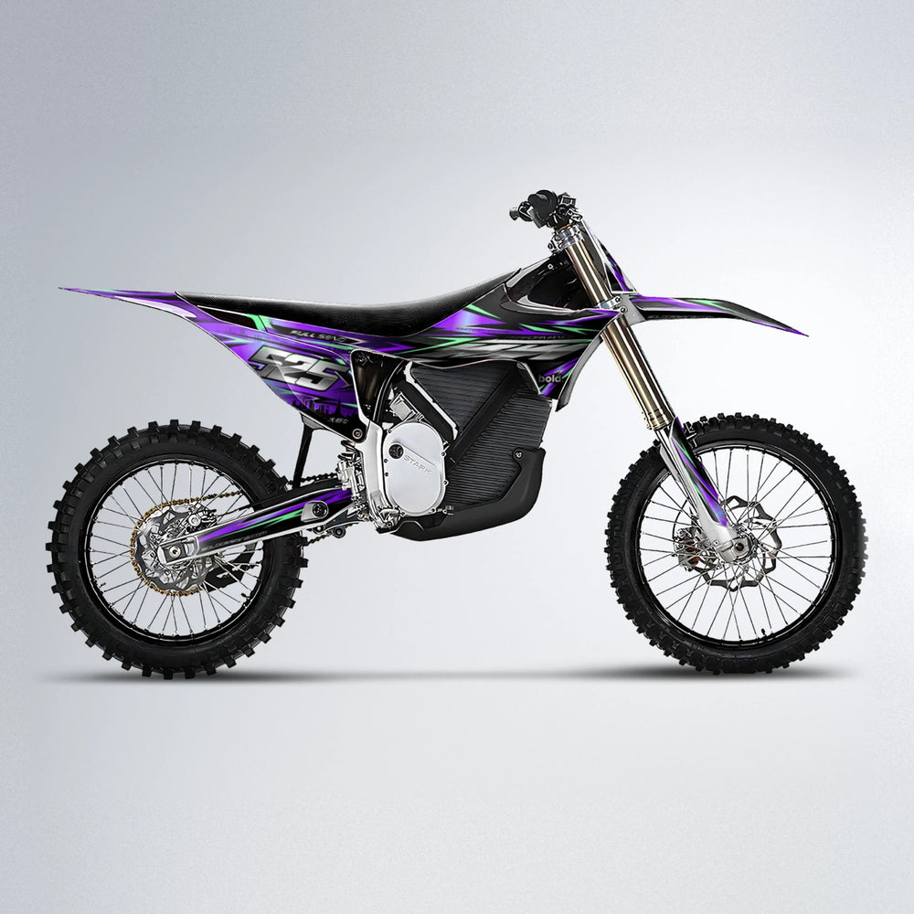 ADVANCE Stark Varg MX motocross graphics kit in Purple