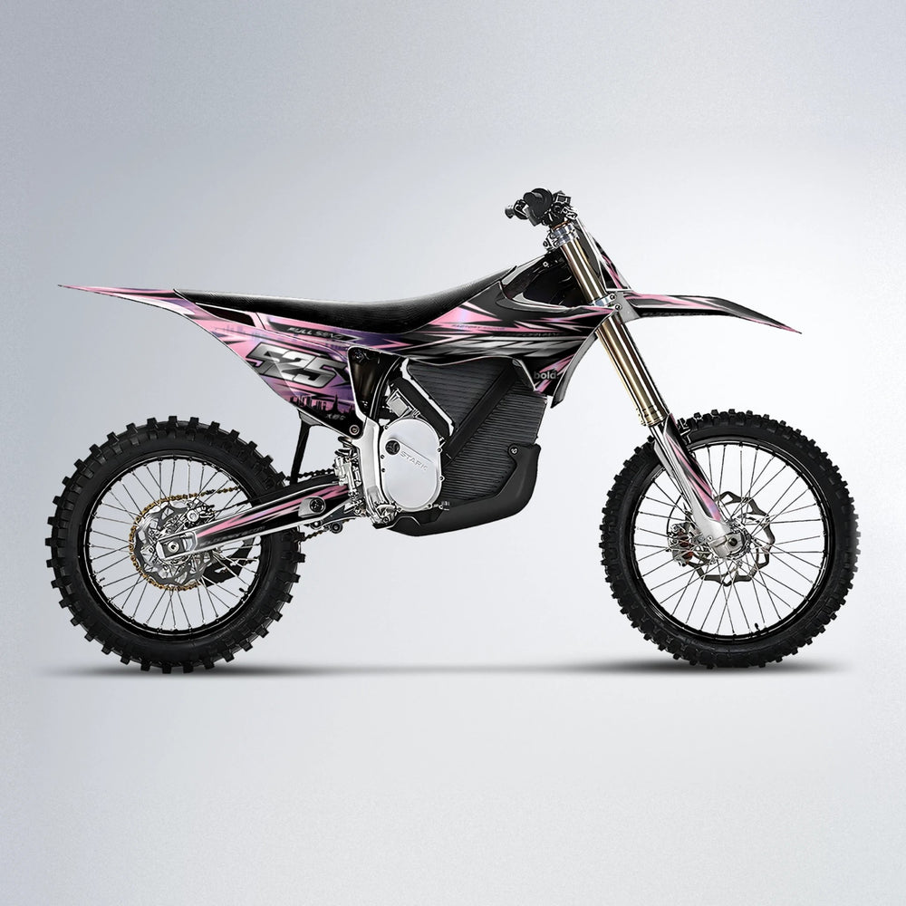 ADVANCE Stark Varg MX motocross graphics kit in Sakura Pink