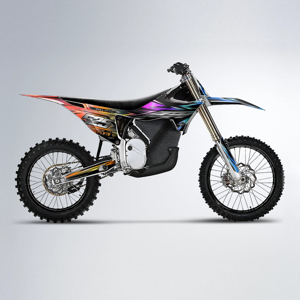 ADVANCE Stark Varg MX motocross graphics kit in Sunset Fade