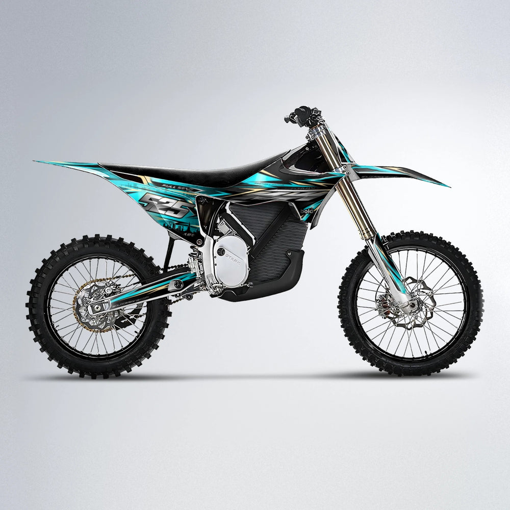 ADVANCE Stark Varg MX motocross graphics kit in Teal