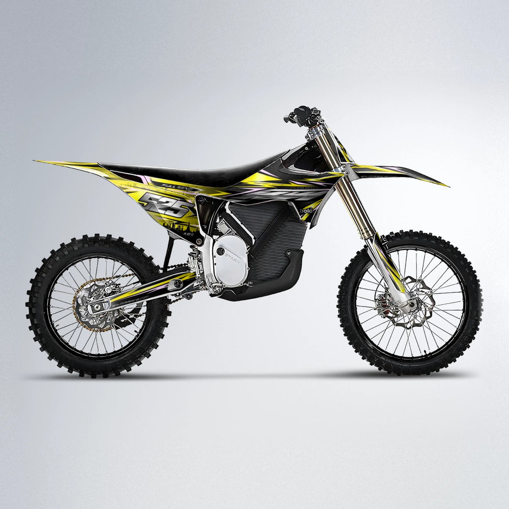 ADVANCE Stark Varg MX motocross graphics kit in Yellow
