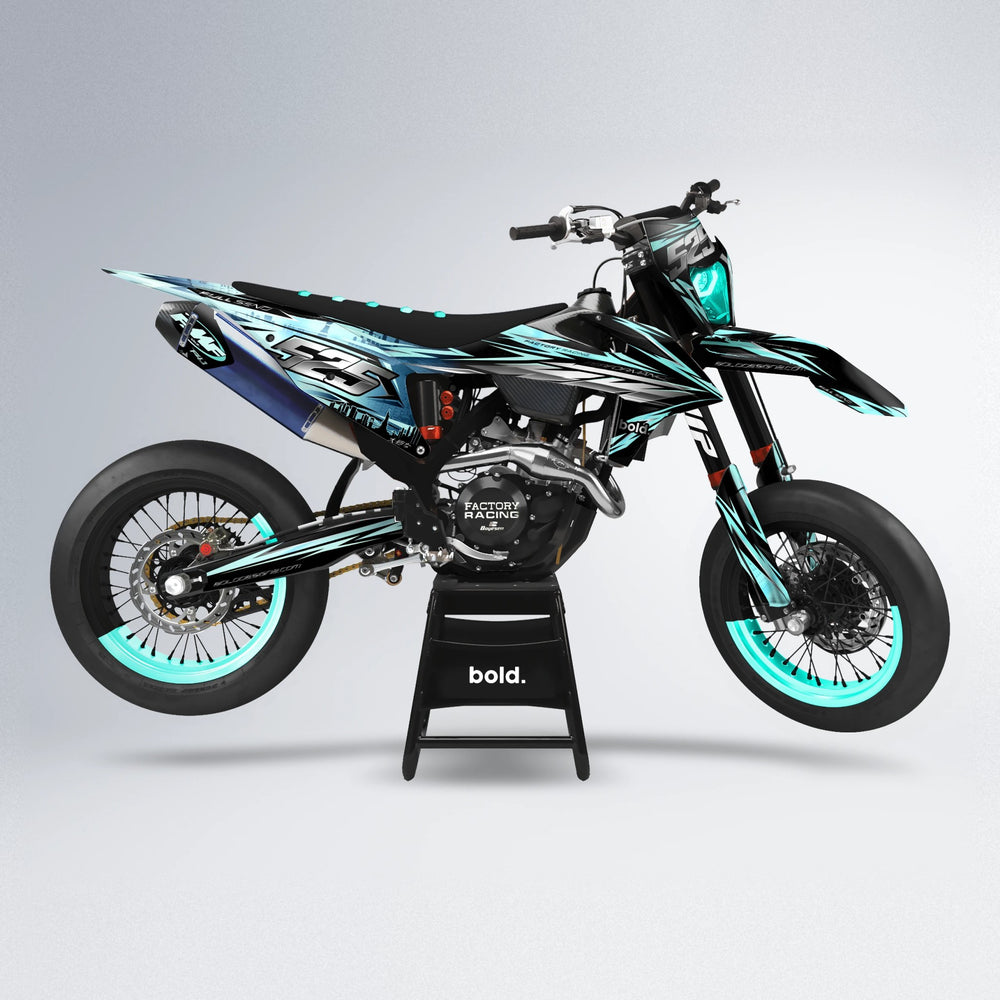 ADVANCE supermoto graphics kit in Mint
