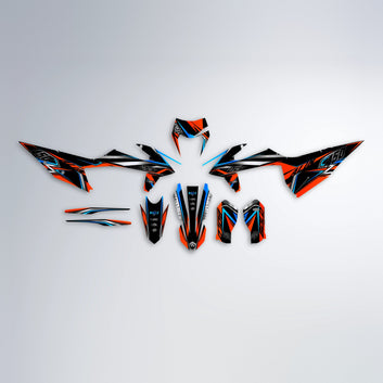 ALIN V2 graphics kit parts layout in Hybrid x Silverchrome