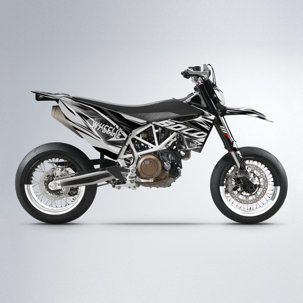 ANXIETY Husqvarna 701 supermoto graphics kit in White