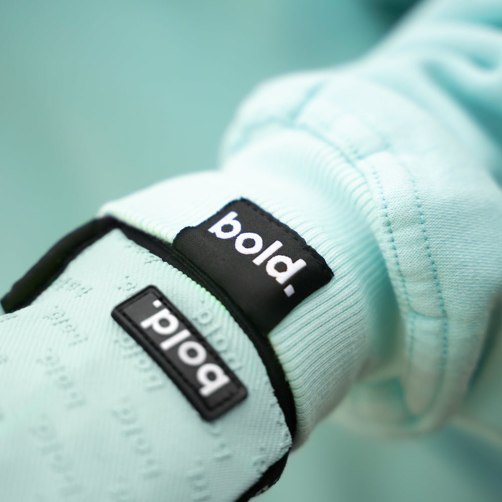 bold. Aqua Hoodie (oversize fit)